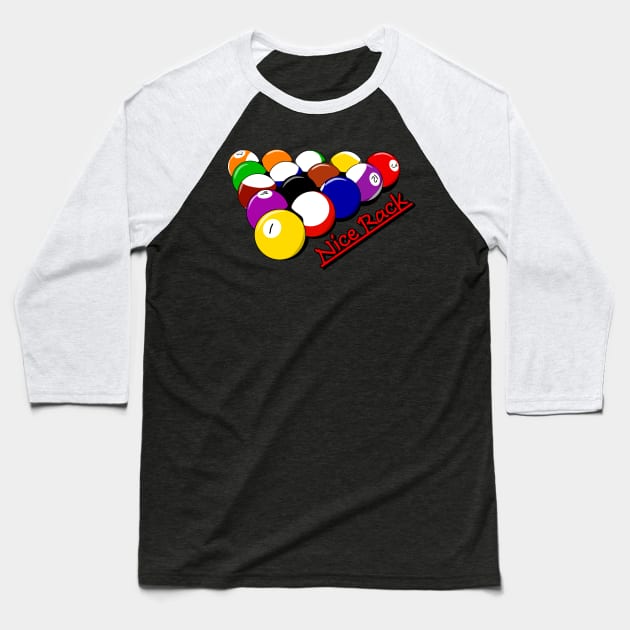 Nice Rack Baseball T-Shirt by deadhippo